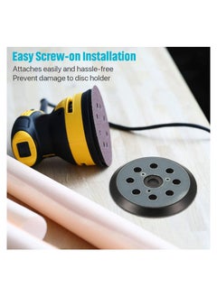 Y&D 5 Inch 8 Hole Replacement Sander Pad Hook and Loop Sanding Compatible with for Makita BO5010  - Image 3