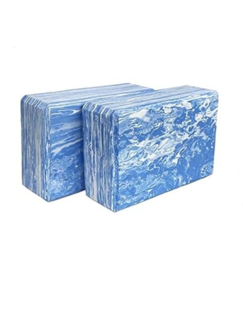 Spall Yoga Blocks -2 pc set - Unique Strong/Firm/Lightweight EVA foam support Block/Brick  - Image 2