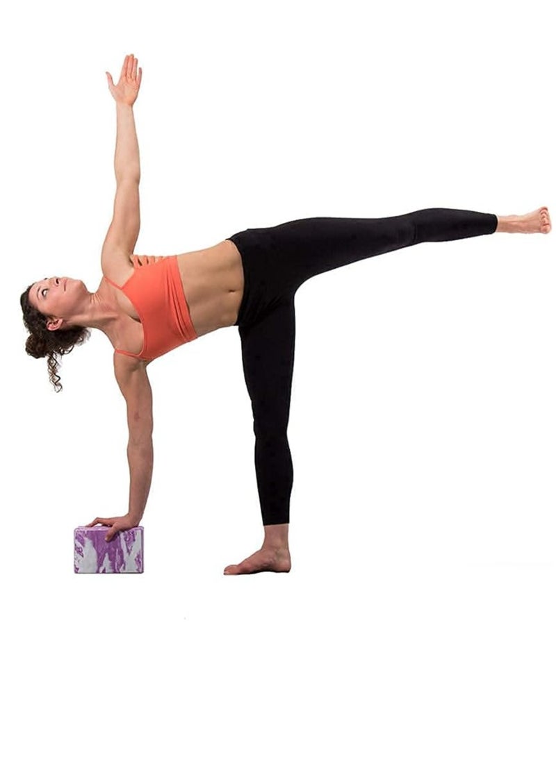Spall Yoga Blocks -2 pc set - Unique Strong/Firm/Lightweight EVA foam support Block/Brick  - Image 4