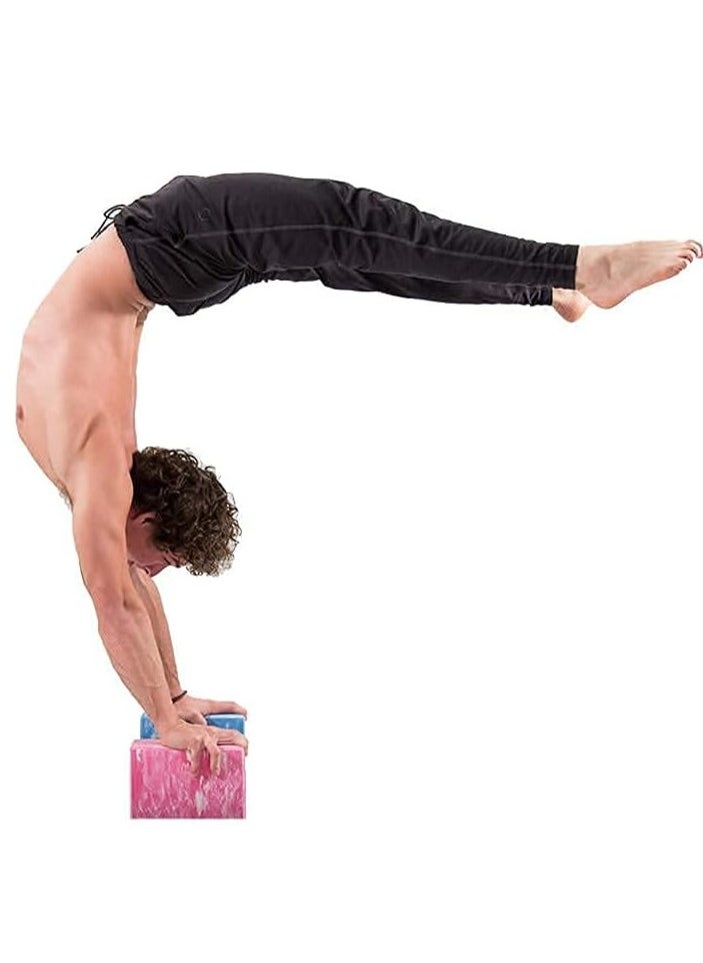 Spall Yoga Blocks -2 pc set - Unique Strong/Firm/Lightweight EVA foam support Block/Brick  - Image 5