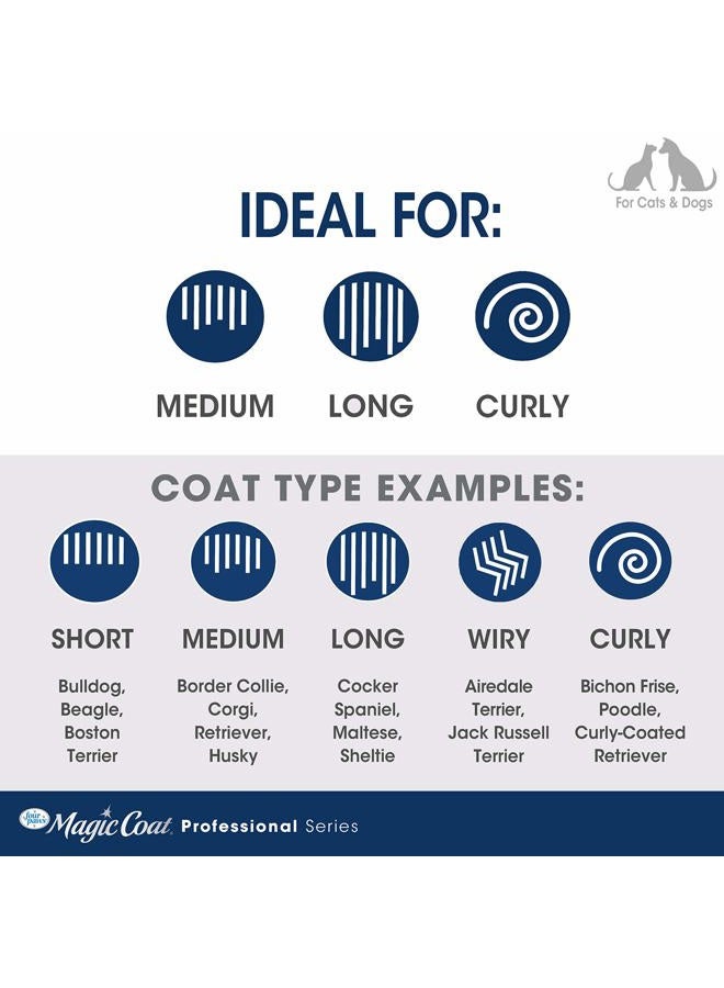 four paws Magic Coat Professional Series Grooming Dematting Comb for Dogs, 1 Count - Image 3