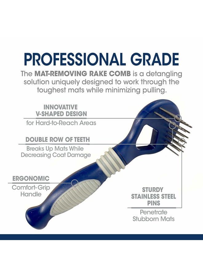 four paws Magic Coat Professional Series Grooming Dematting Comb for Dogs, 1 Count - Image 2