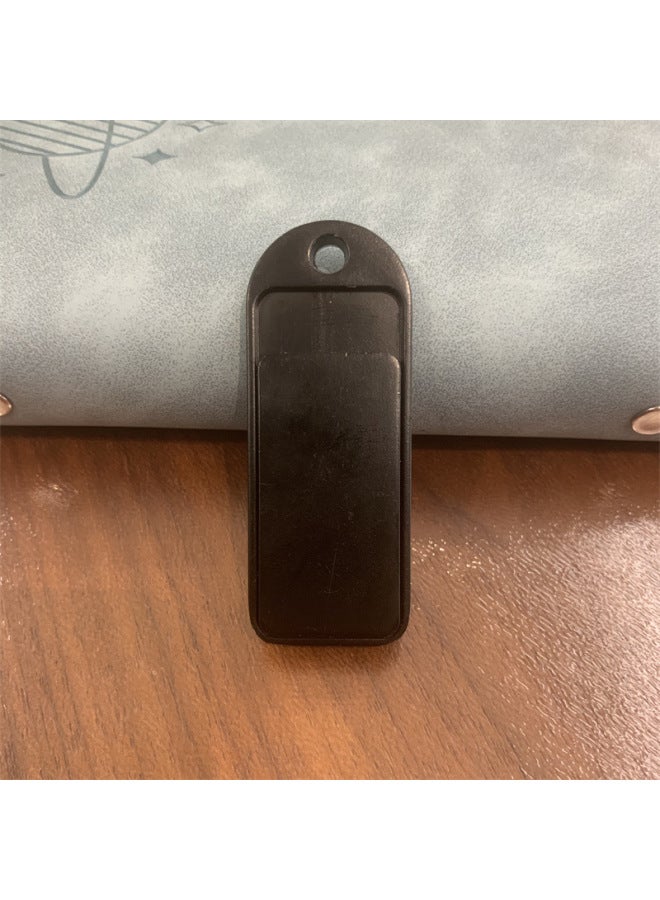 ACEdc Milk Cover Mini Pop Coin Milk Cover PPB Fingertip Gyro EDC Metal Decompression Toy Boyfriend-Color:Push Card (black)-Specifications:ACEdc Milk Cover - Image 1