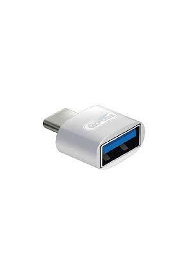 GO-DES محول Go-Des Type C إلى USB OTG GD-CT08 - فضي - Image 2