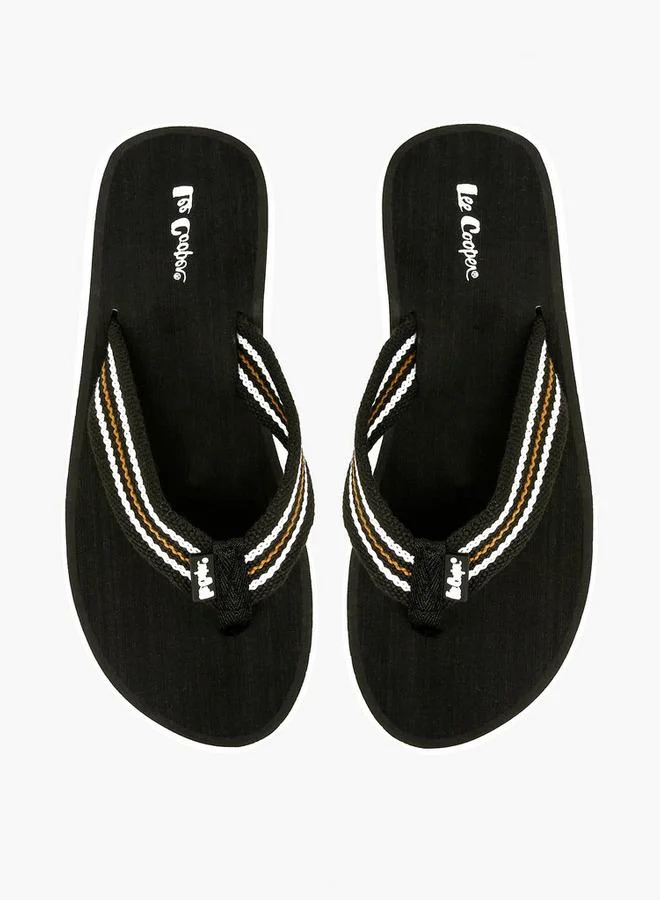 Lee Cooper Men Striped Flip Flops