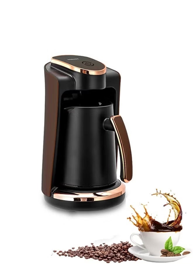 سوكاني ماكينة صنع القهوة التركية – SK-09048، إبريق قهوة كهربائي، سعة 250 مل (3-5 أكواب)، 550 واط، أسود - Image 1