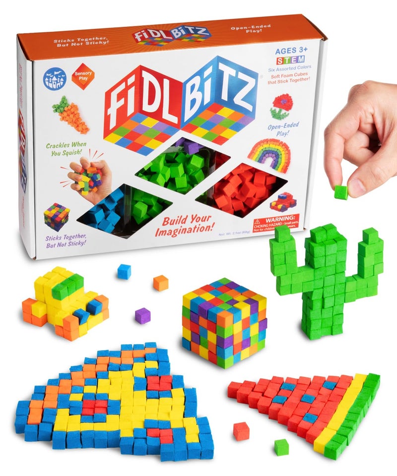 Play Visions FidlBitz Revolutionary Cubes That Stick Together But Not Sticky Deluxe Set - Image 3