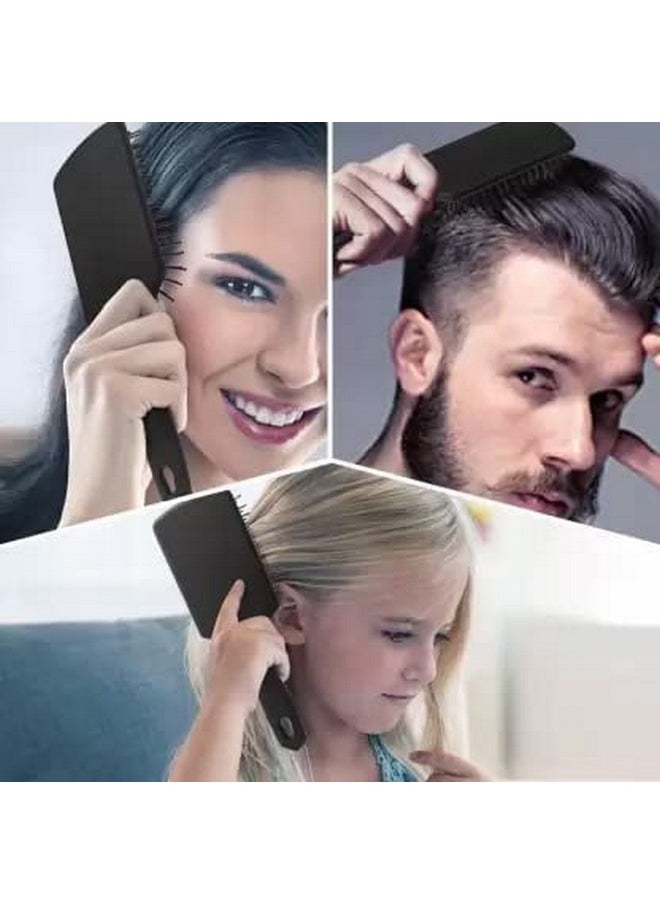 Glowhouse - Round Rolling Curling Roller Comb Hair Brush With Professional Paddle Hair Brush Comb For Men And Women - Image 1