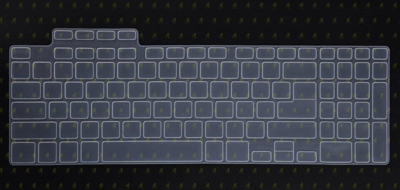 Raya غطاء لوحة مفاتيح سيليكون لأجهزة ASUS TUF 2022 و ASUS TUF 2023 A15 / A16 / A17 / F15 / F17 و ASUS TUF 2024 A15 لأجهزة الألعاب المحمولة (سيليكون شفاف) - Image 5