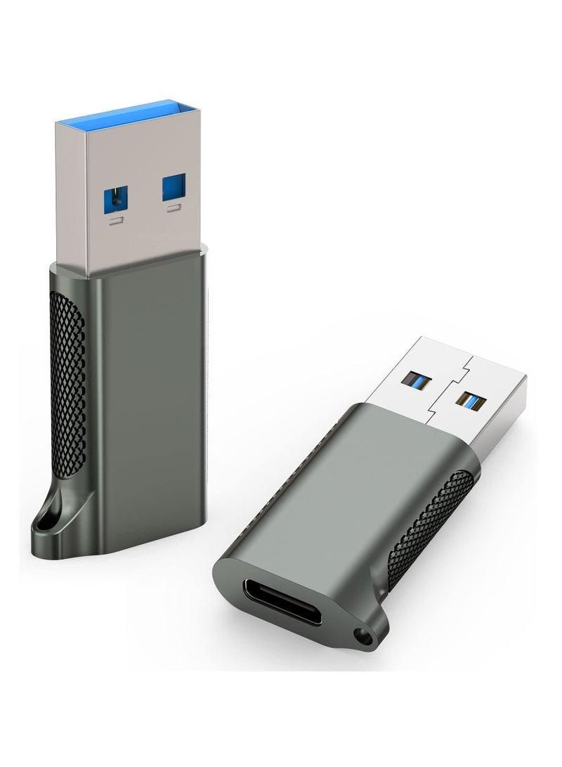 USB C Female to A Male Adapter 3.1 Gen 2 True 10Gbps Type Converter Support Charging Audio Data Transfer USB-C - Image 1