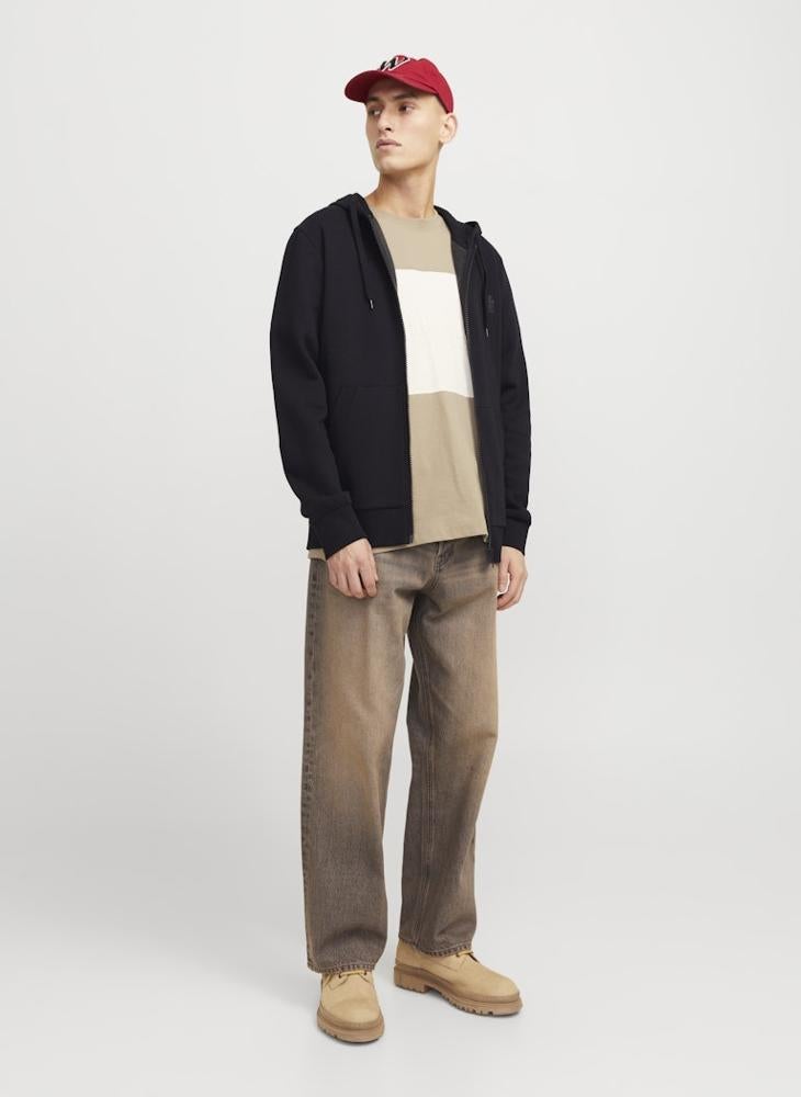 JACK & JONES Logo Zip Through Hoodie - Image 5