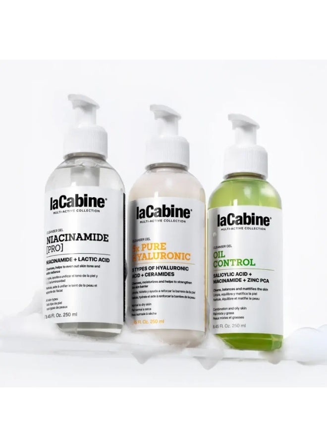 La Cabine Niacinamide Pro & Lactic Acid Cleansing Gel for Skin Purifying and Brightening - 250 ml - Image 3