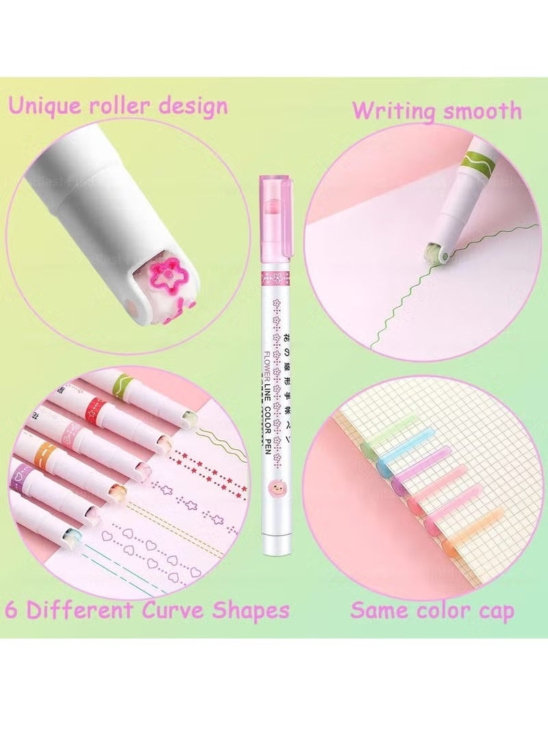 Colored Highlighters Set for Adults and Kids, Perfect for Drawing, Sketching and Diary - Image 3