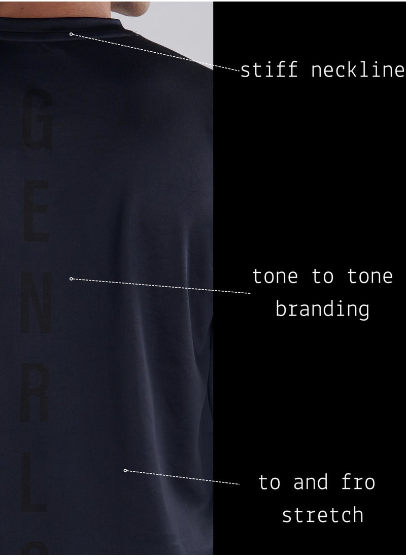 GENRLS - Men's Everyday Fit T-shirt Black - Image 1
