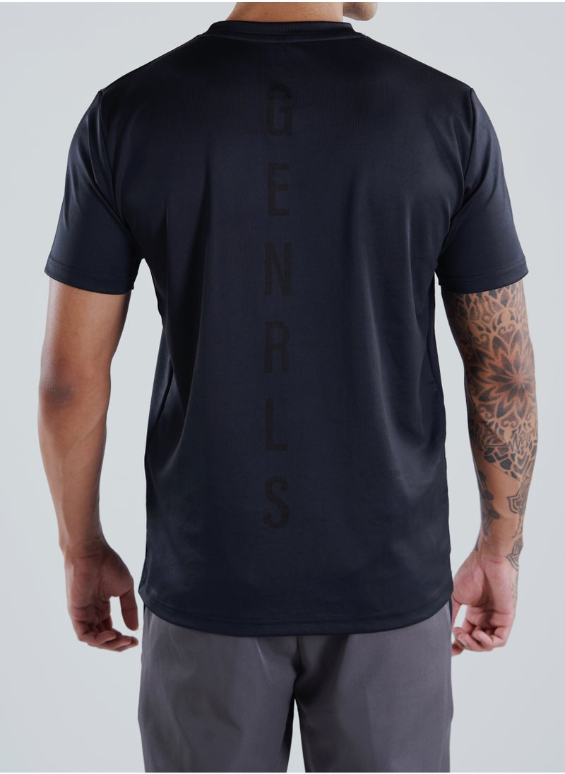 GENRLS - Men's Everyday Fit T-shirt Black - Image 1
