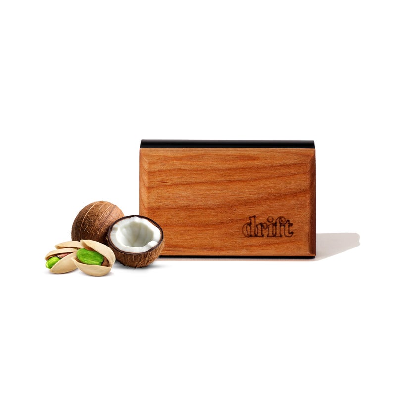 Drift Car Air Freshener - Wood Fragrance - Automotive Odor Eliminator - Long Lasting Scent - Scent Refill - Coconut & Pistachio Starter Kit - Image 1