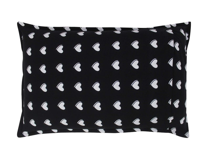 Airwill 100% Cotton Printed Pattern Flap Pillow Covers (46x69cm)(Black, White, Pack of 2 Pieces) - Image 3