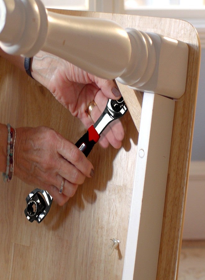 Ontel Tiger Wrench TW-MC12/4-48 Tools In One Socket - Works with Spline Bolts, 6-Point, 12-Point, Torx, Square Damaged Bolts and Any Size Standard or Metric - Image 3