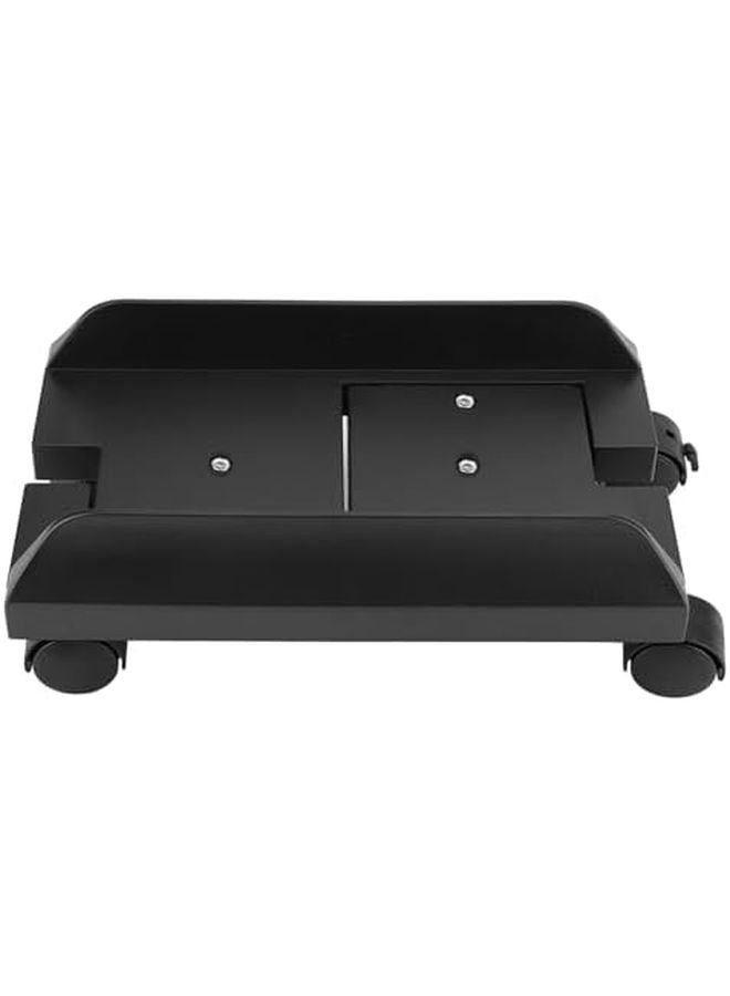 Black Removable Mainframe Storage Rack Adjustable X Frame PC Monitor Mount for Computer Case black - Image 3