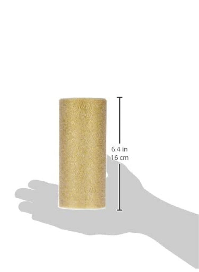 Berwick Gold Sparkle Tulle by the Bolt, 6'' W, 25 Yards - Image 4