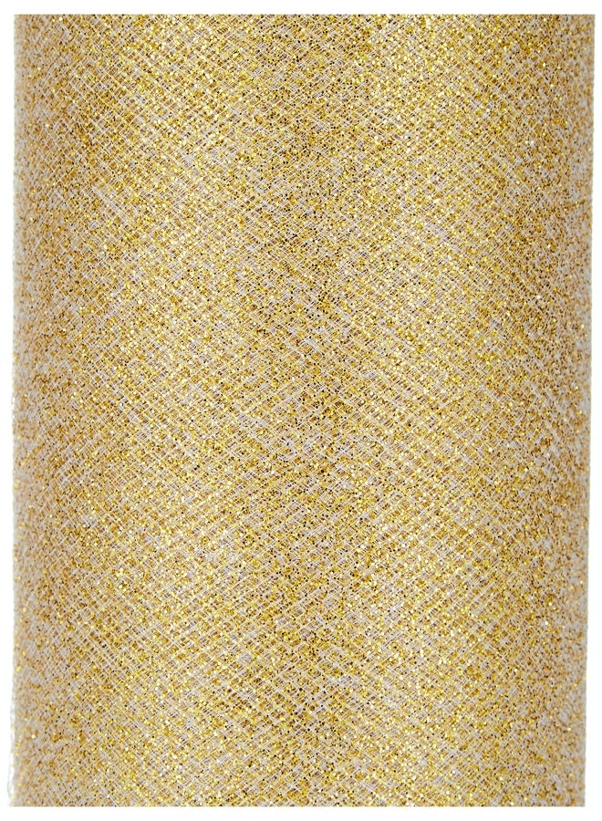Berwick Gold Sparkle Tulle by the Bolt, 6'' W, 25 Yards - Image 3