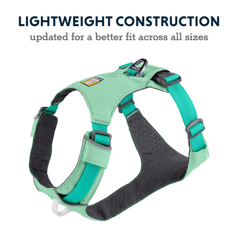 Ruffwear, Hi & Light, Everyday Lightweight Dog Harness, Trail Running, Walking, Hiking, All-Day Wear, Alpenglow Pink, Medium - Image 3