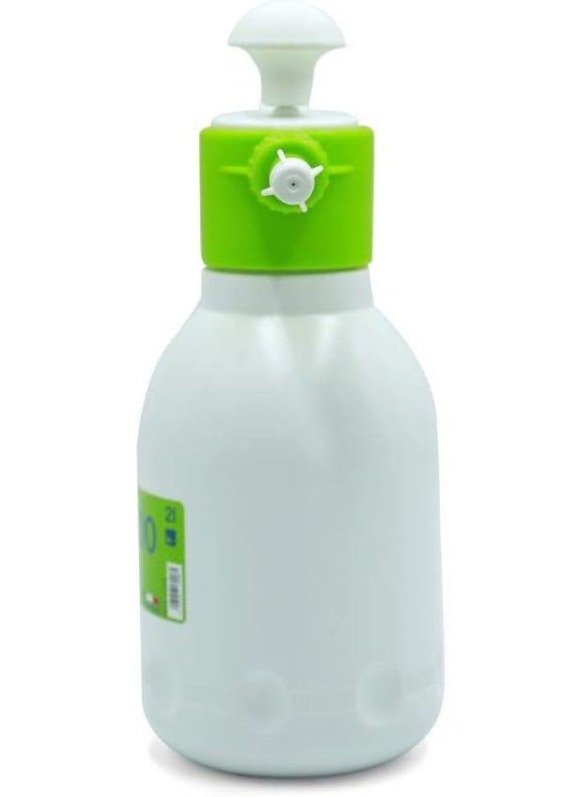 Epoca 2L Hand-Held Pressure Water Sprayer | Portable Garden Plant Watering Bottle | Pressurized Spray Can Made in Italy - Image 3