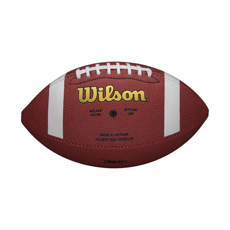 Wilson NCAA Composite Football - Youth Size, Brown - Image 2