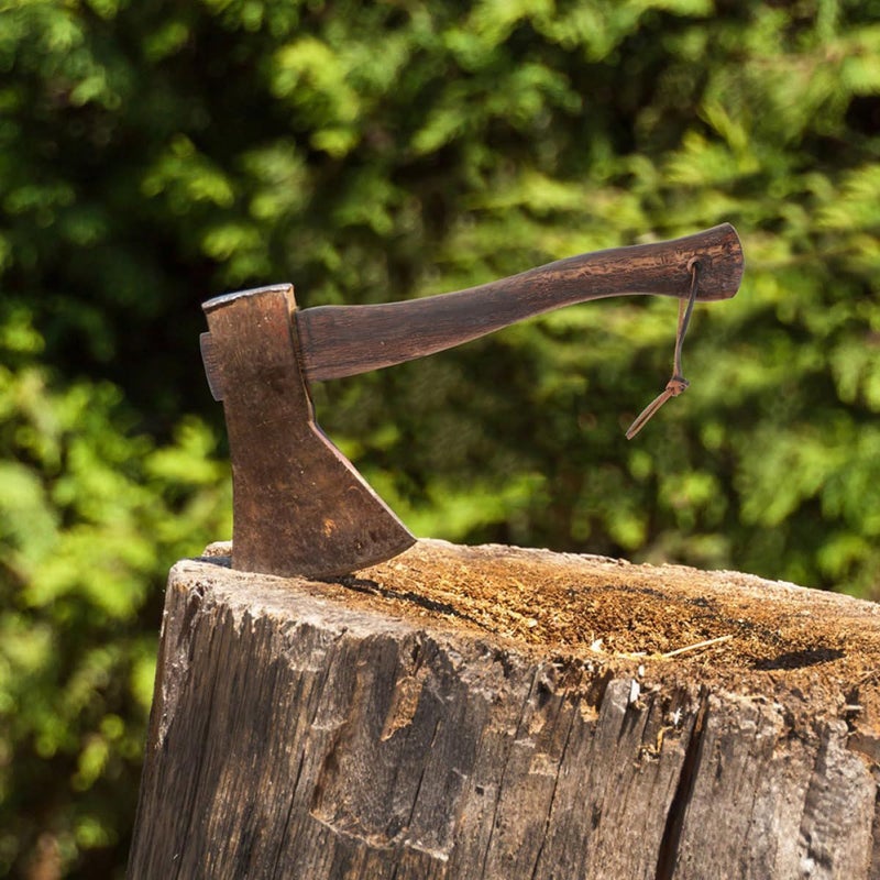33cm Wooden Axe Handle Replacement Set 2PCS Ergonomic Anti Slip for Axe Repair Outdoor Gardening Tools - Image 5