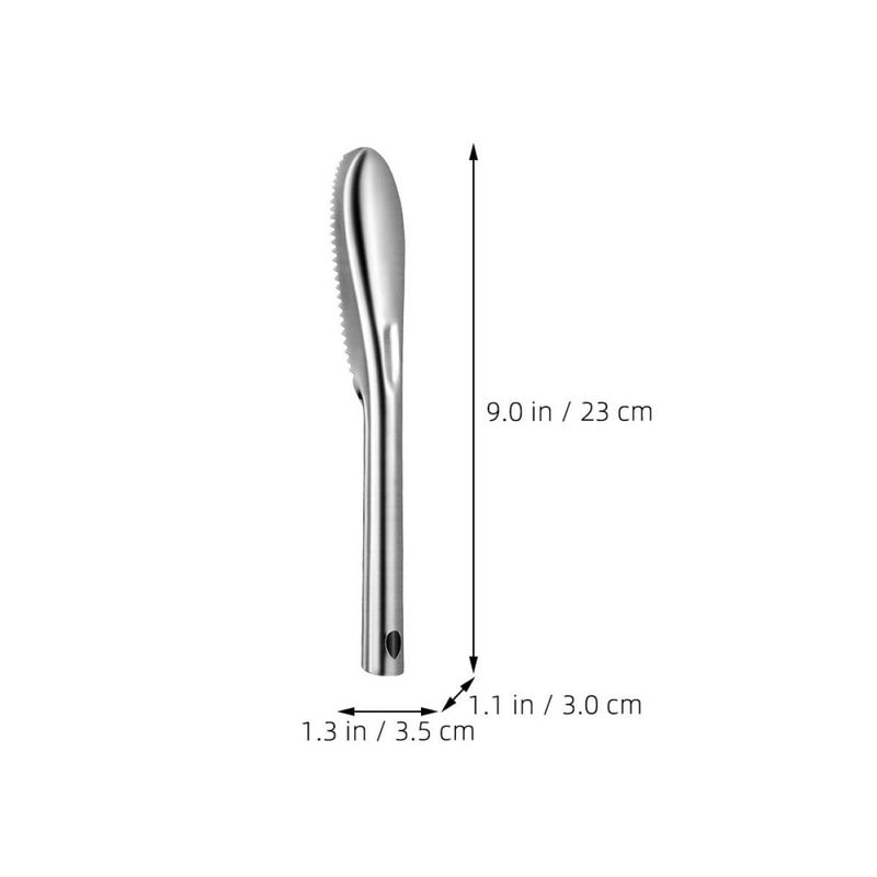 4 Pcs Stainless Steel Fish Scaler Remover Set Manual Fish Skin Cleaner Metal Seafood Scale Remover For Kitchen Household Use - Image 3
