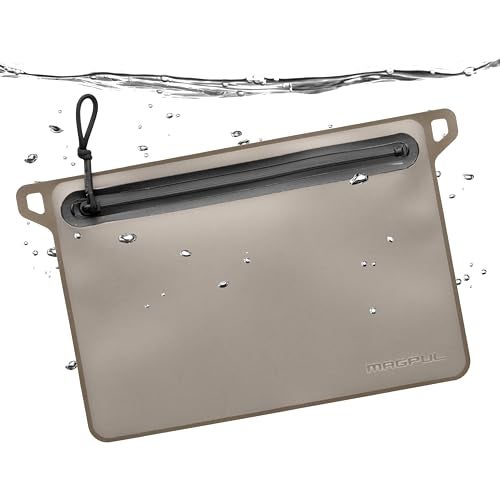 Magpul DAKA Waterproof Window Pouch Zippered Tactical Range Tool and Gear Bag Flat Dark Earth Large - Image 3