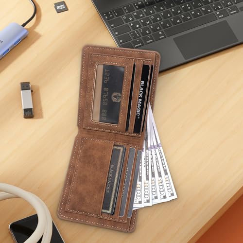 THTCSQ To My Brother Personalized Leather Wallet Engraved - Man's Birthday & Christmas Gifts - Image 3