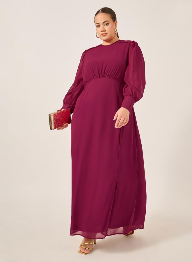 Styli Bishop Sleeve Dress  - Image 2