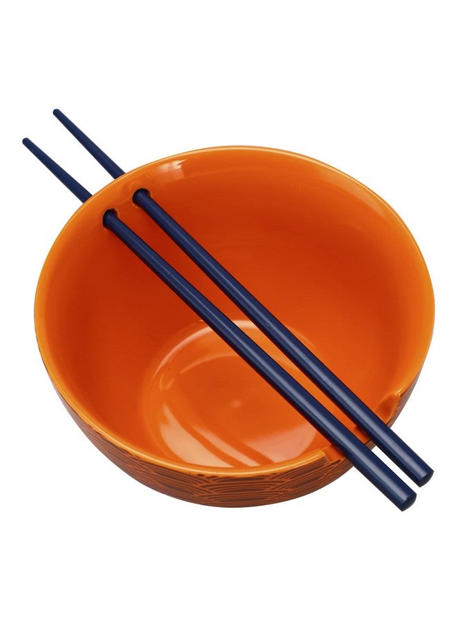 Bioworld Naruto Anime Heroes 20 Oz Ramen Bowl With Chopsticks - Image 4
