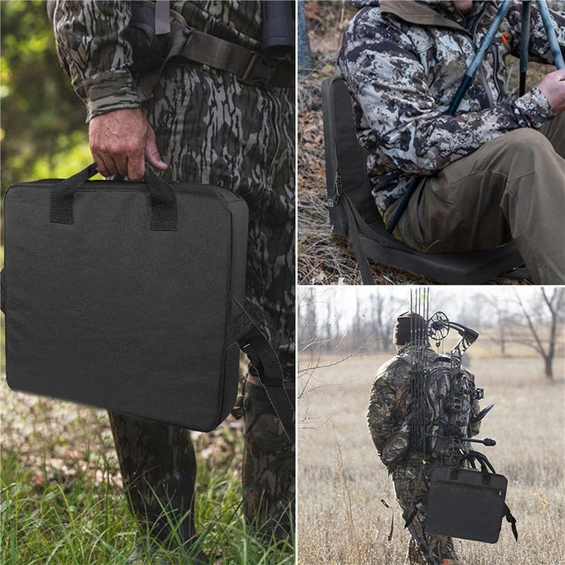 klarako Heated Seat Cushion, Portable Foldable Stadium Seats with Heated Back and Cushion, Heated Stadium Cushion Chair Cushion for Outdoor Camping Games Sports - Image 3