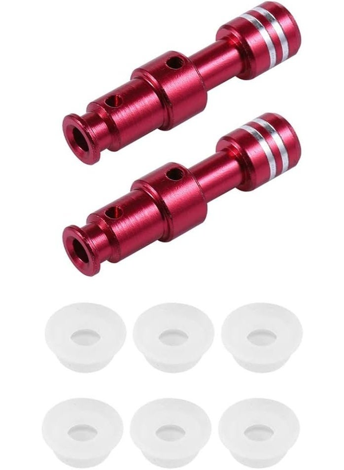 2 Pack Float Valve Replacement with 6 Silicone Gasket Caps, for Pressure Cooker Duo/Duo Plus/Lux 8 Quart, Sealing Spare Parts - Image 1