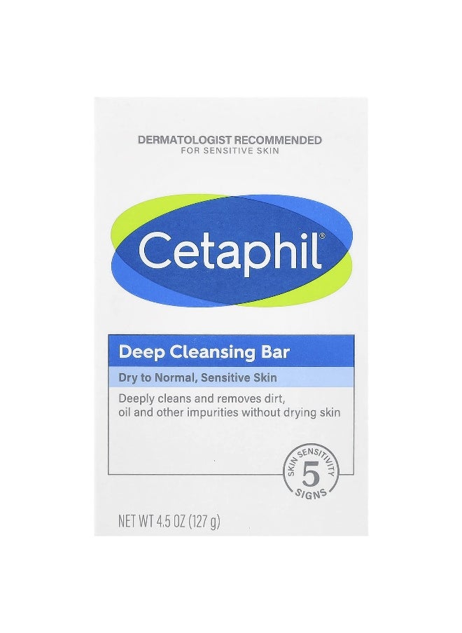 Cetaphil - Cetaphil, Deep Cleansing Bar, 4.5 oz (127 g) - Image 1