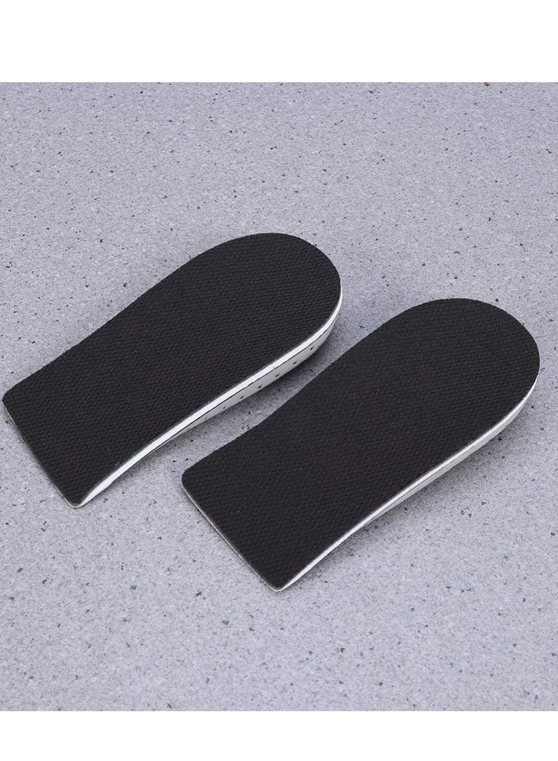 سيوسي نعل داخلي لزيادة الارتفاع من الإسفنج الميموري فوم لإدراج الكعب يرفع الحذاء وسادة أطول موازن غير مرئي للرجال والنساء لتباينات طول الساق (مقاس واحد) - Image 4