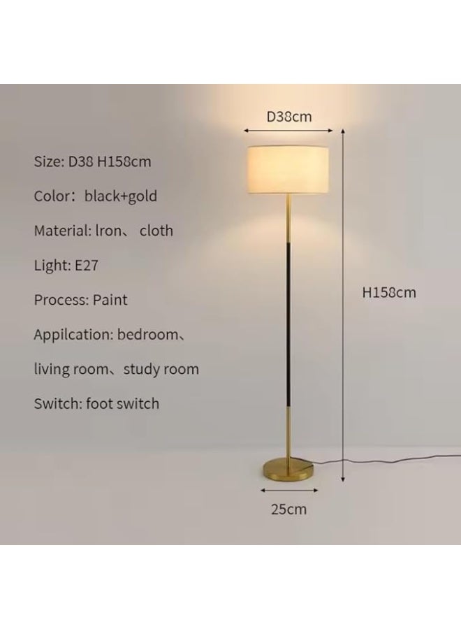 zentora Floor Lamp Living Room Bedroom Bedside Sofa Side Modern Creative Warm Decoration LED Vertical Table Lamp - Image 2