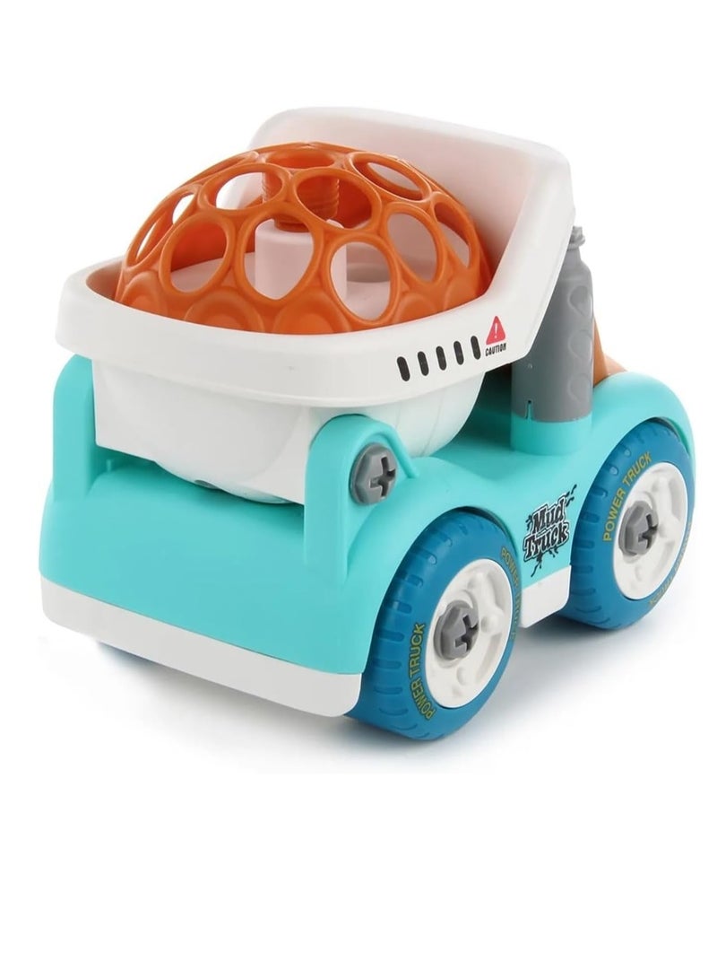 Take Apart Mud Truck Cartoon Vehicle with Screw Driver Build and Play DIY Dismantle and Repair Toy for Kids Children  - Image 5