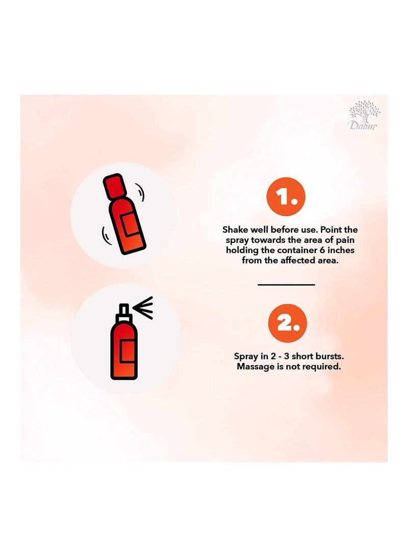 Dabur Rapidex Muscle And Joint Pain Relief Spray, 150 Ml - Image 5