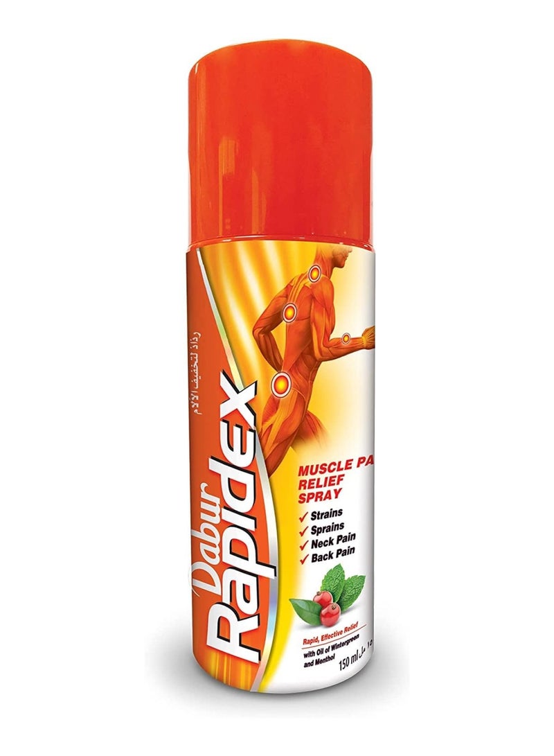 Dabur Rapidex Muscle And Joint Pain Relief Spray, 150 Ml - Image 1