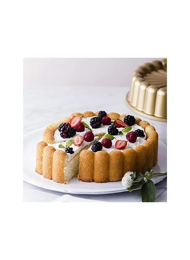 PROMASS cake pan,Cake Pan,cake mold,Thickened 10 inches, golden lace,nonstick bakeware mold - Image 3