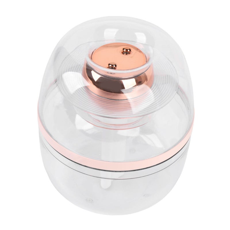 Cool Mist Humidifier: 3L Large Capacity Dual Spray Nozzles - Transparent Tank Quiet 32dB Operation Silver Ion Technology for Home Bedroom Desk Dry Seasons - Image 5