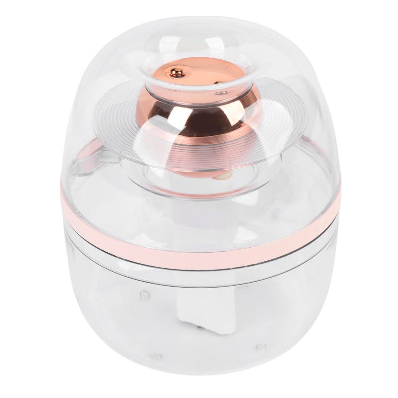 Cool Mist Humidifier: 3L Large Capacity Dual Spray Nozzles - Transparent Tank Quiet 32dB Operation Silver Ion Technology for Home Bedroom Desk Dry Seasons - Image 4