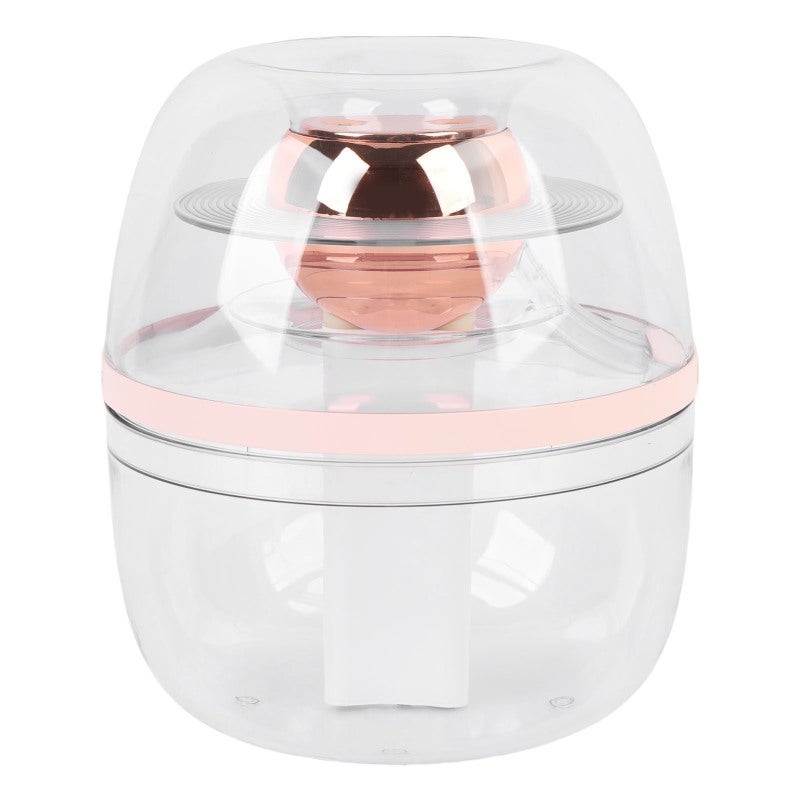 Cool Mist Humidifier: 3L Large Capacity Dual Spray Nozzles - Transparent Tank Quiet 32dB Operation Silver Ion Technology for Home Bedroom Desk Dry Seasons - Image 2