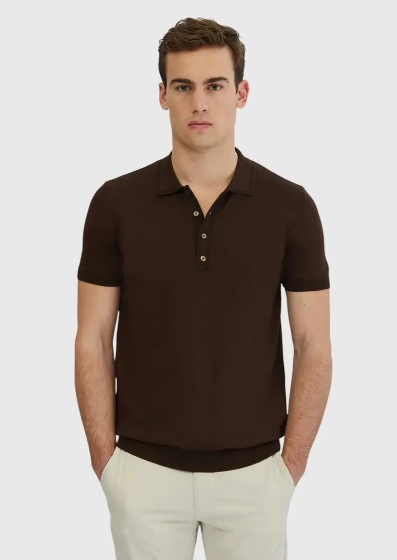 RAMSEY Brown Knitwear