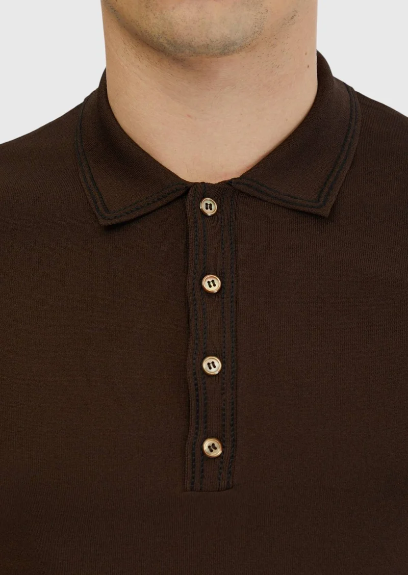 RAMSEY Brown Knitwear
