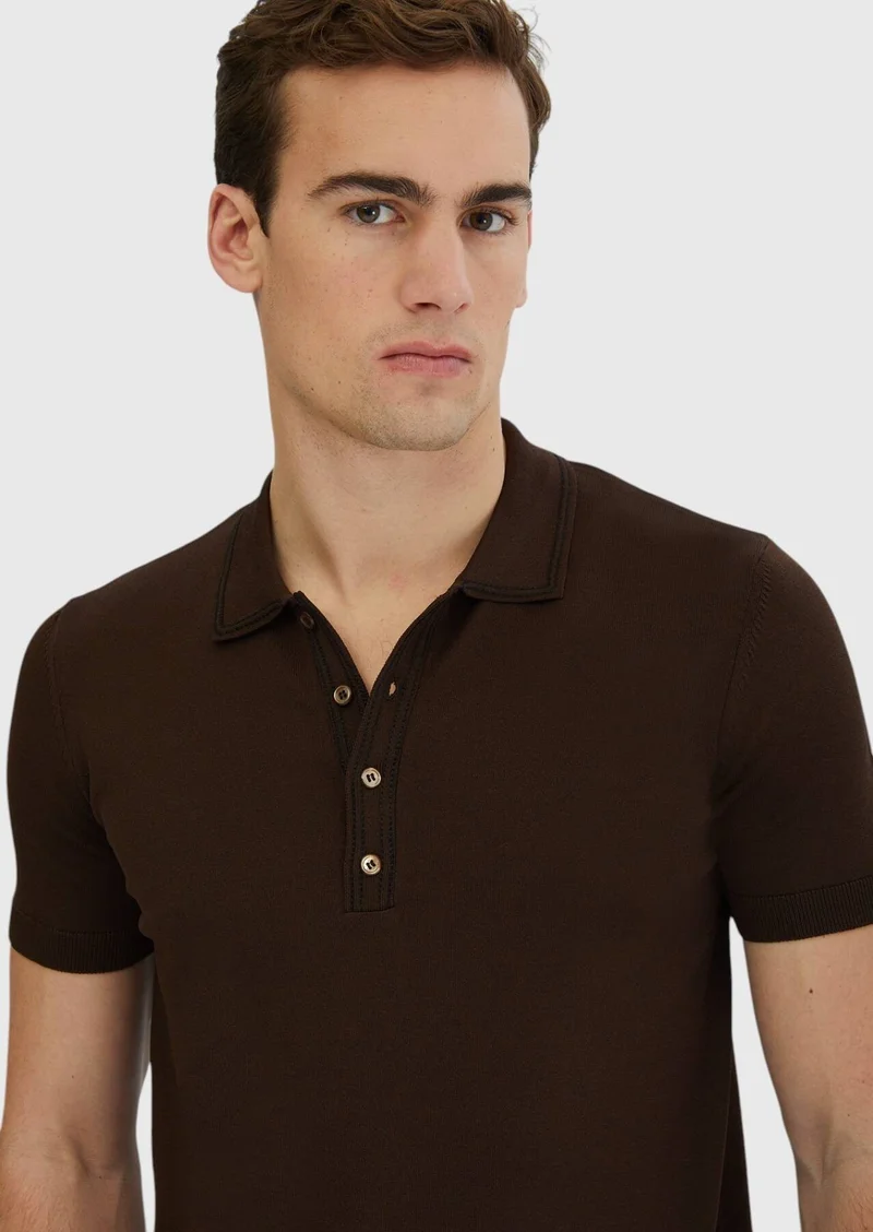 RAMSEY Brown Knitwear