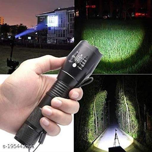 Eis Eis Rechargeable Small Sun 5 Mode 500 Meter Zoomable Metal Body Waterproof LED Outdoor Lamp Search Light 18W Flashlight Torch Lamp 2200 mAh Battery 6 Month Warranty  - Image 3
